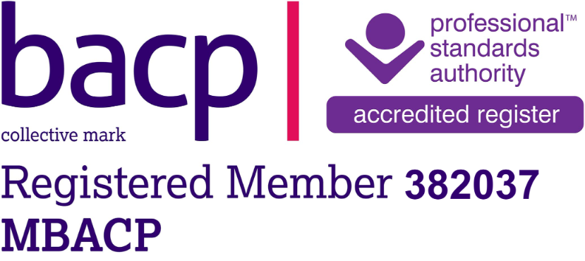 British Association for Counselling and Psychotherapy accredited member logo